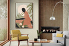 Pixalot ® Tropical Woman Silhouette