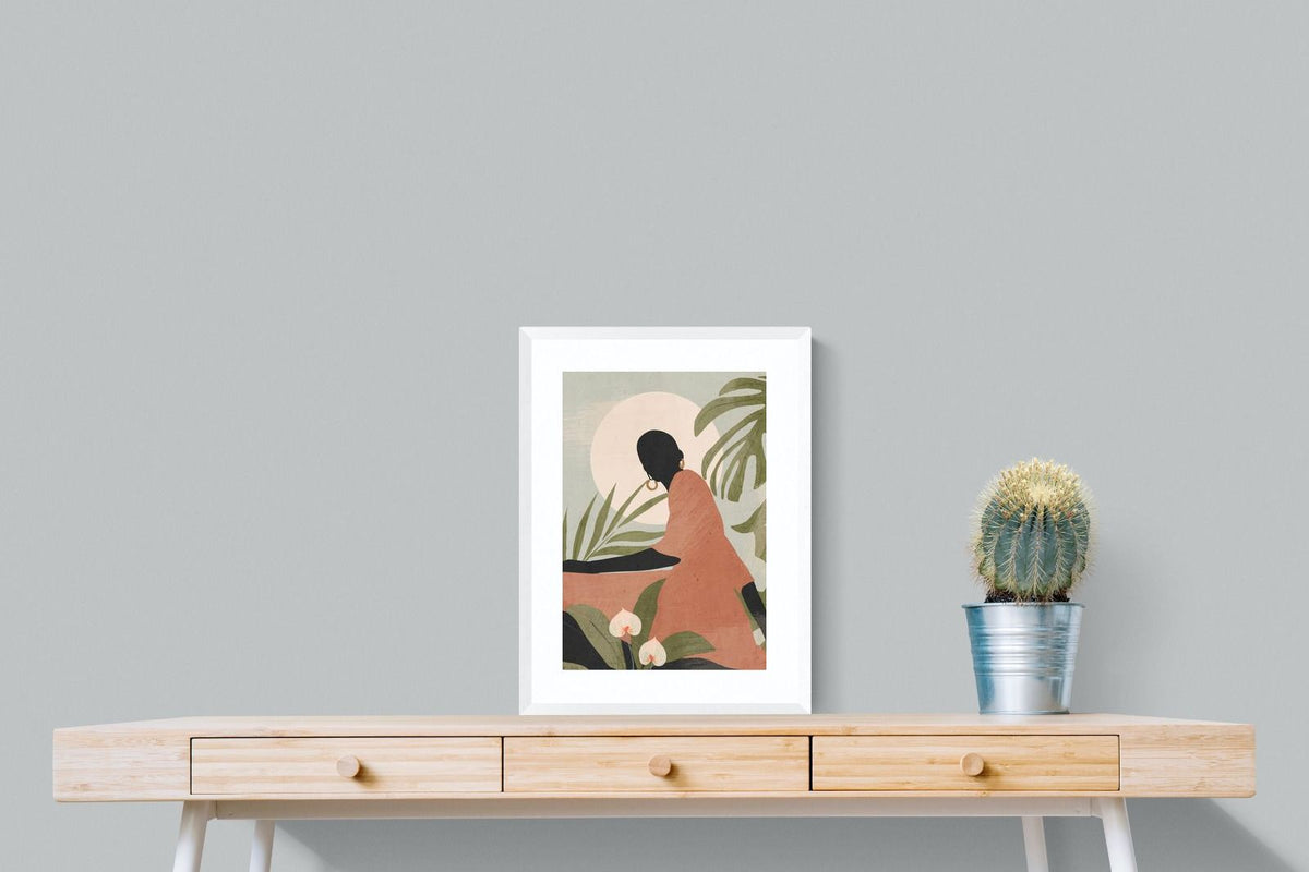 Pixalot ® Tropical Woman Silhouette