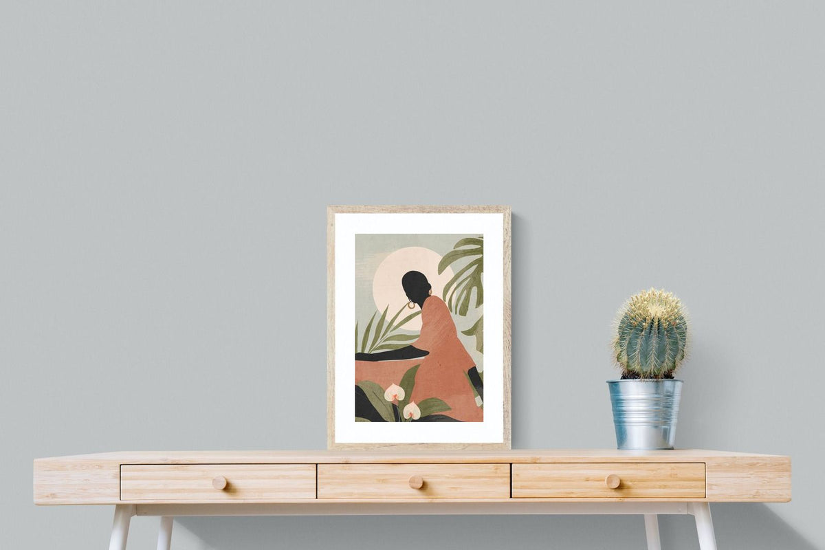 Pixalot ® Tropical Woman Silhouette