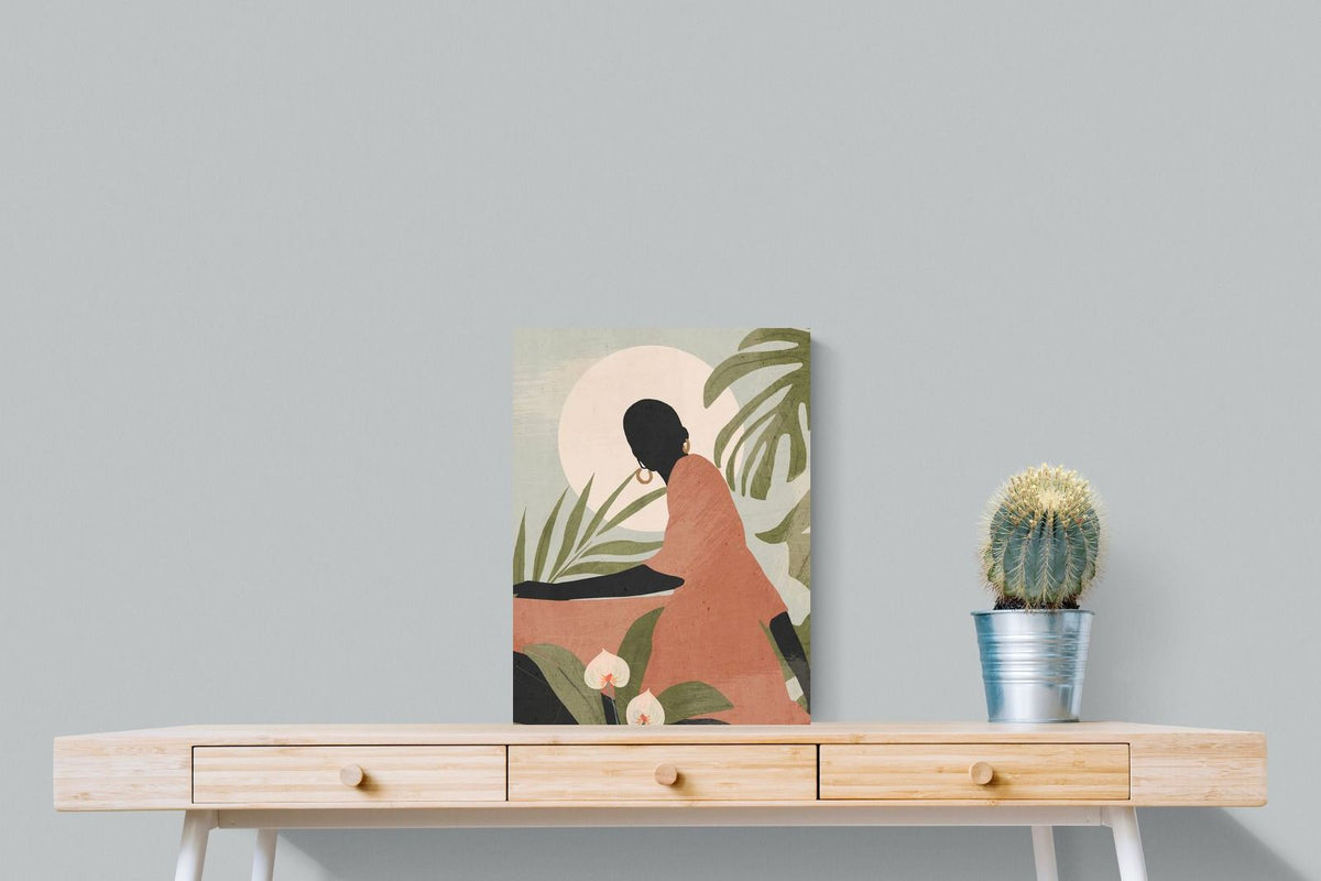 Pixalot ® Tropical Woman Silhouette