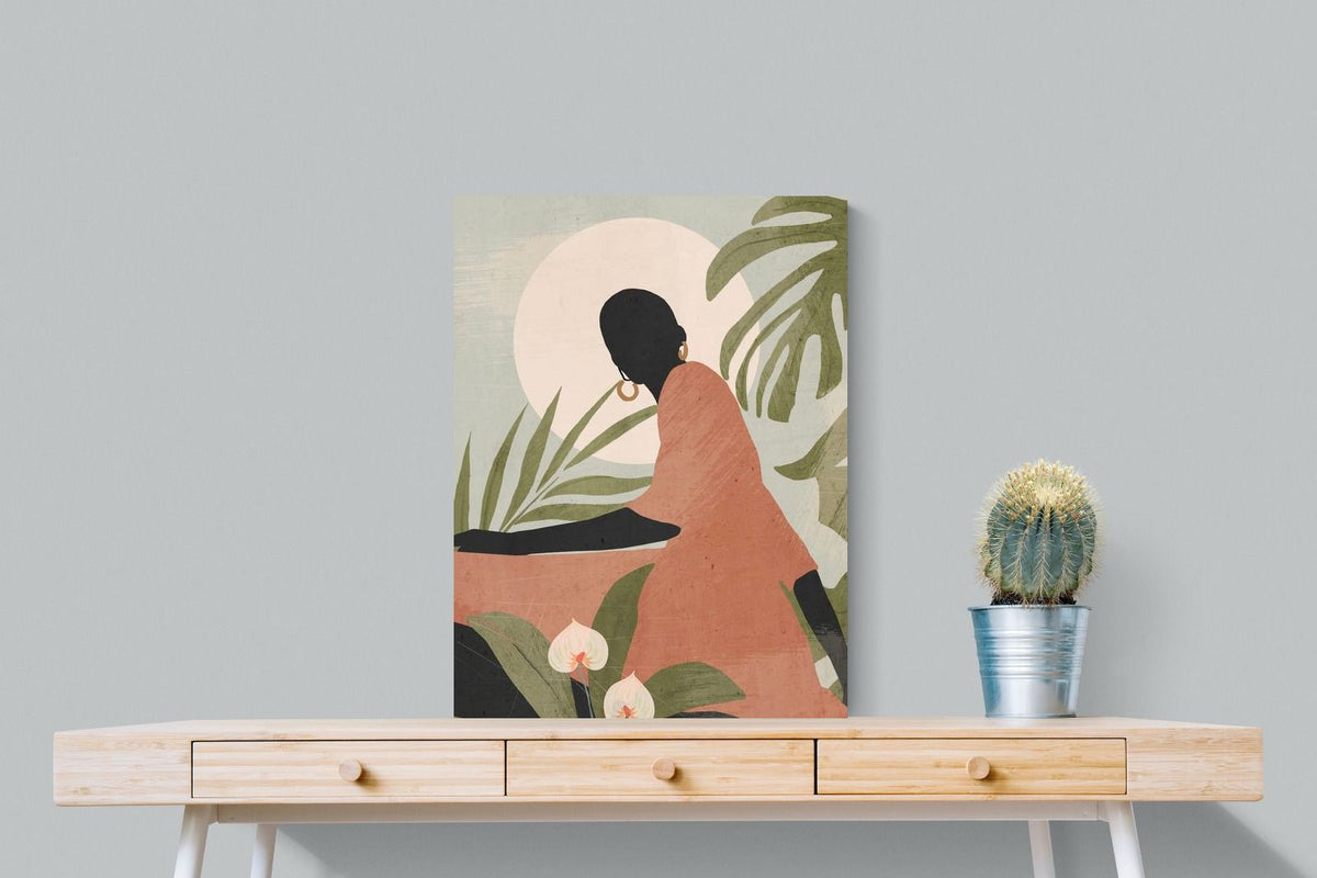 Pixalot ® Tropical Woman Silhouette