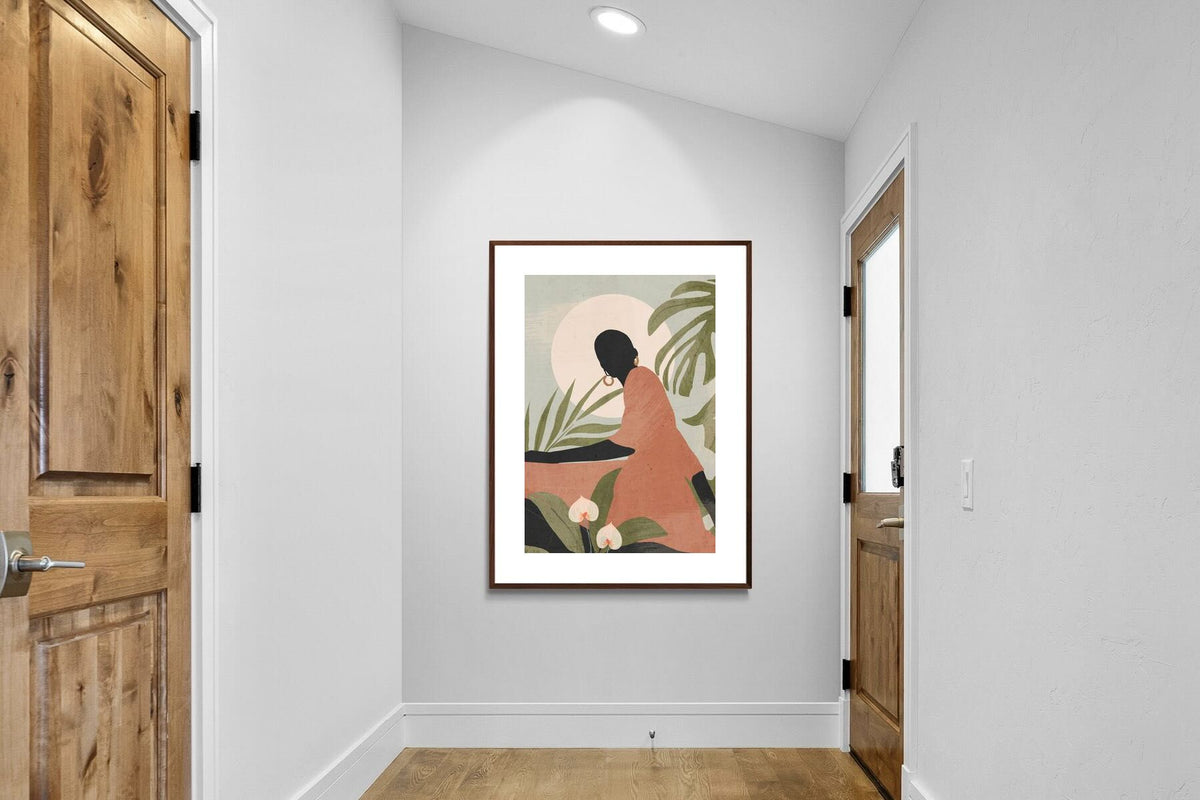 Pixalot ® Tropical Woman Silhouette