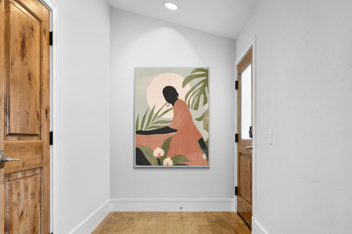 Pixalot ® Tropical Woman Silhouette