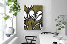 Pixalot Tulips In Moss Green