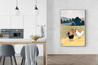 Pixalot Two Roosters