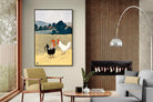 Pixalot Two Roosters