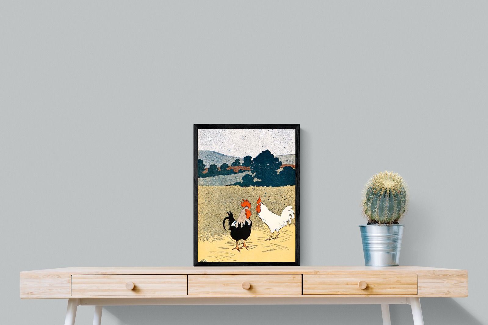 Pixalot Two Roosters