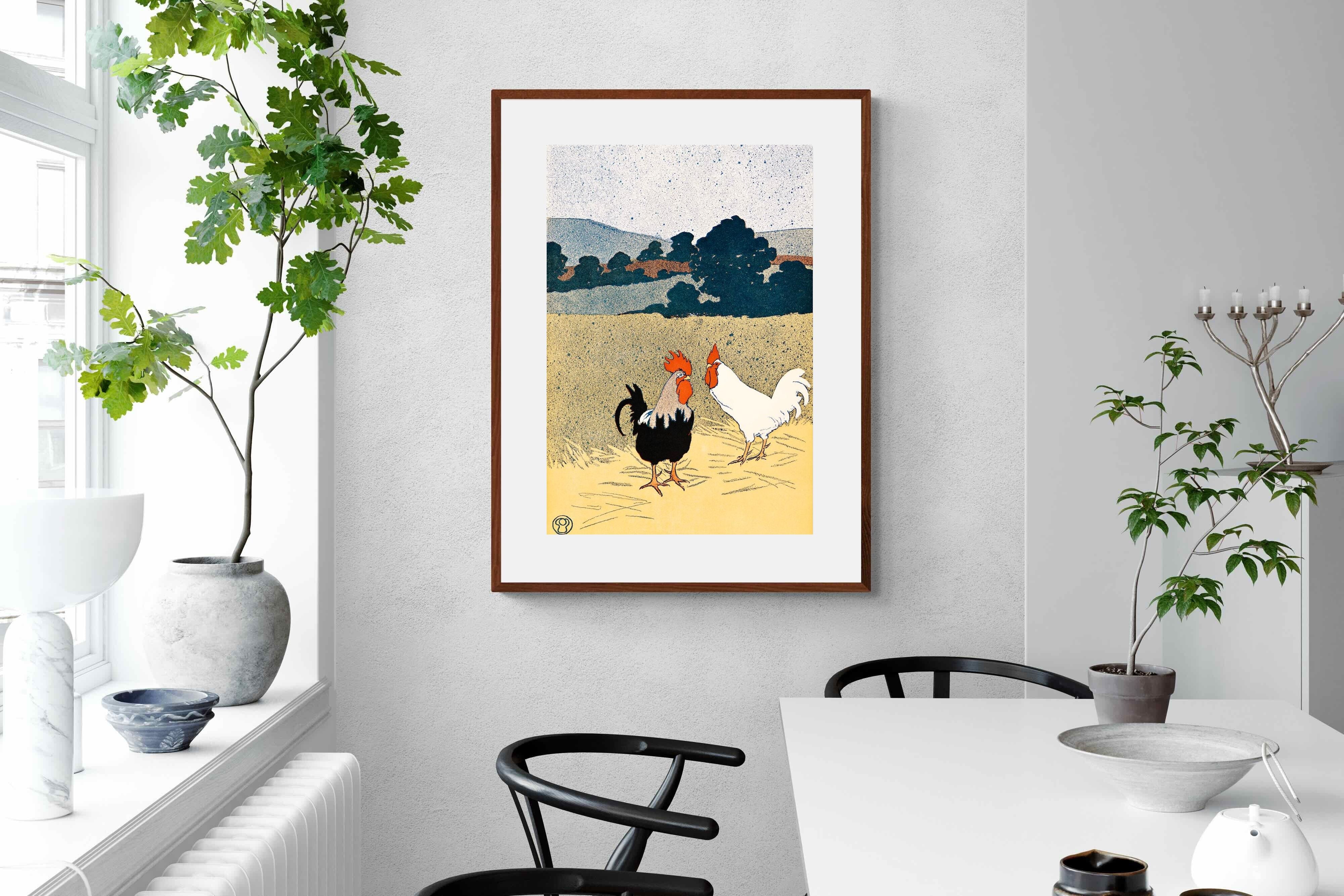 Pixalot ® Two Roosters