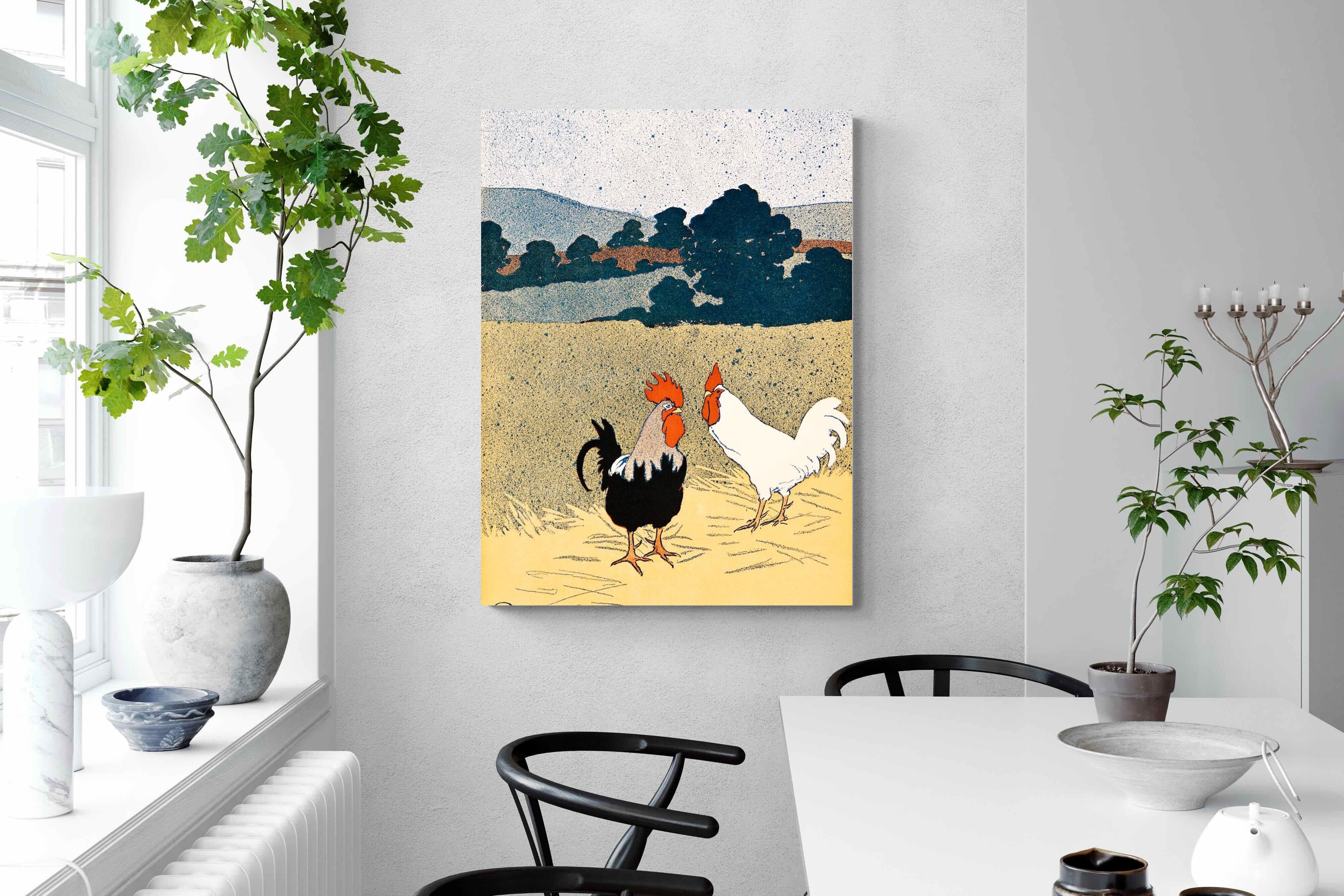 Pixalot Two Roosters
