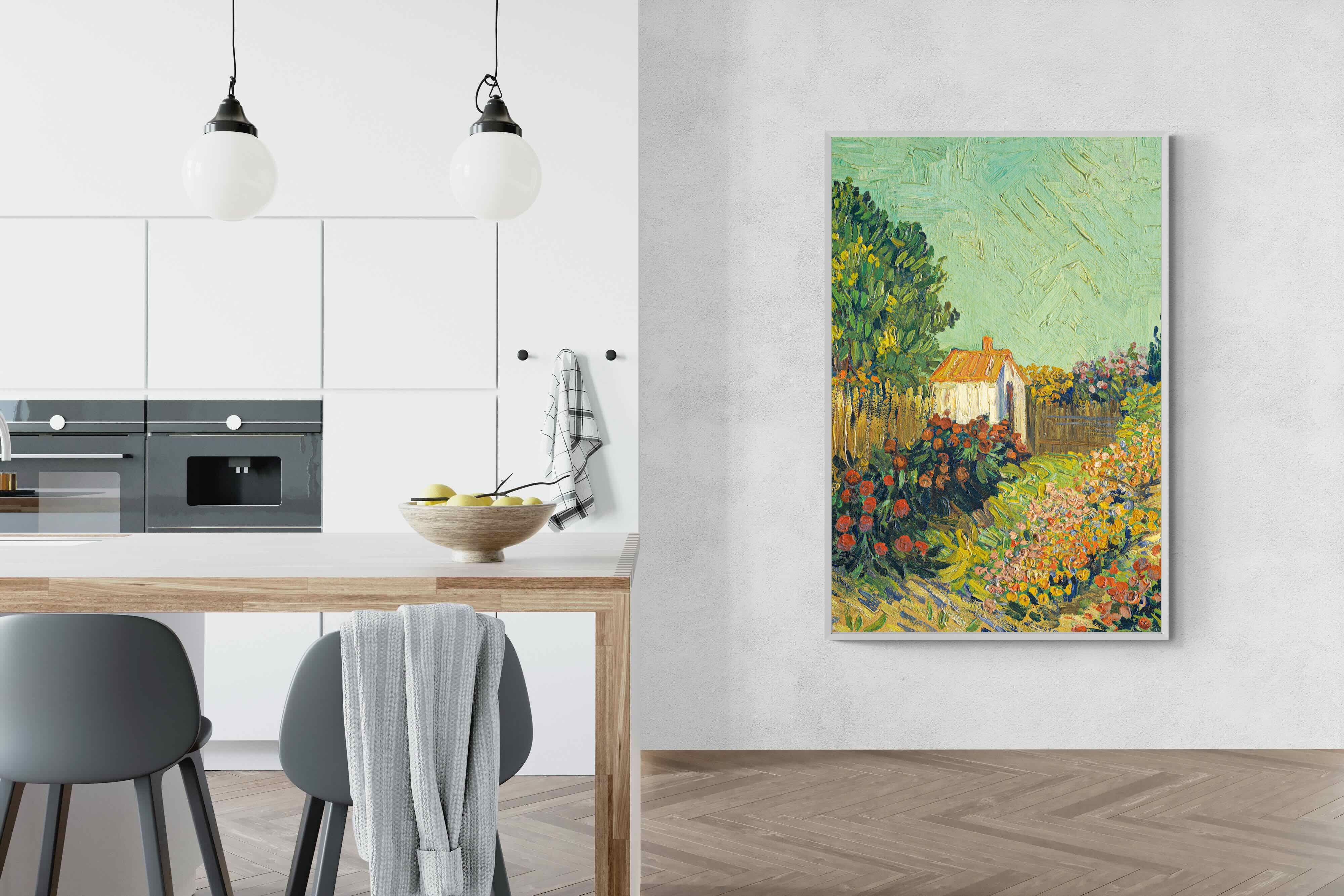 Pixalot Van Gogh Garden Landscape