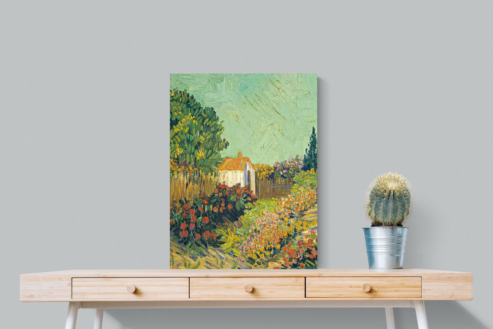 Pixalot Van Gogh Garden Landscape