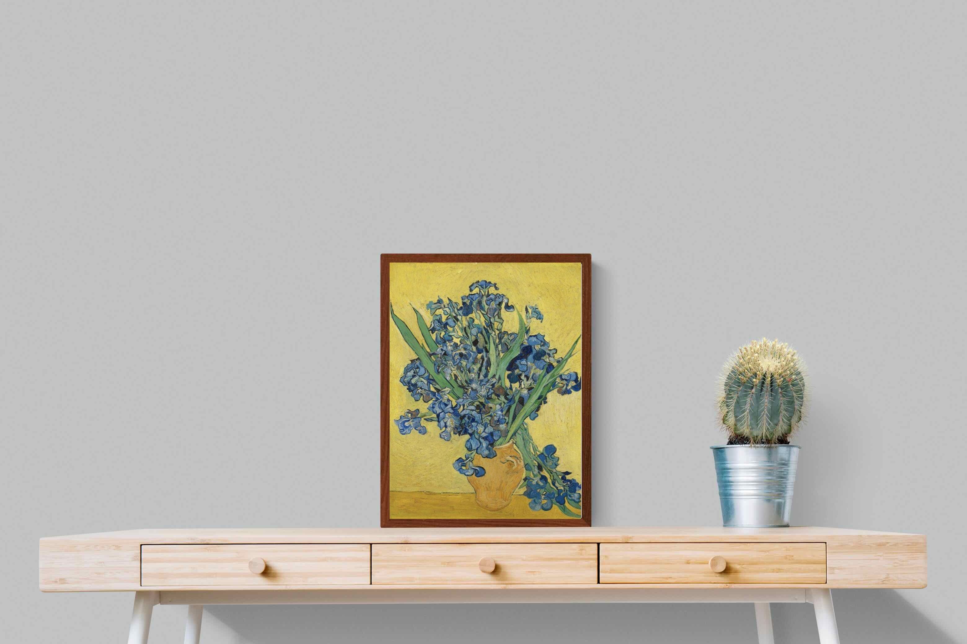 Pixalot Van Gogh Irises in Vase