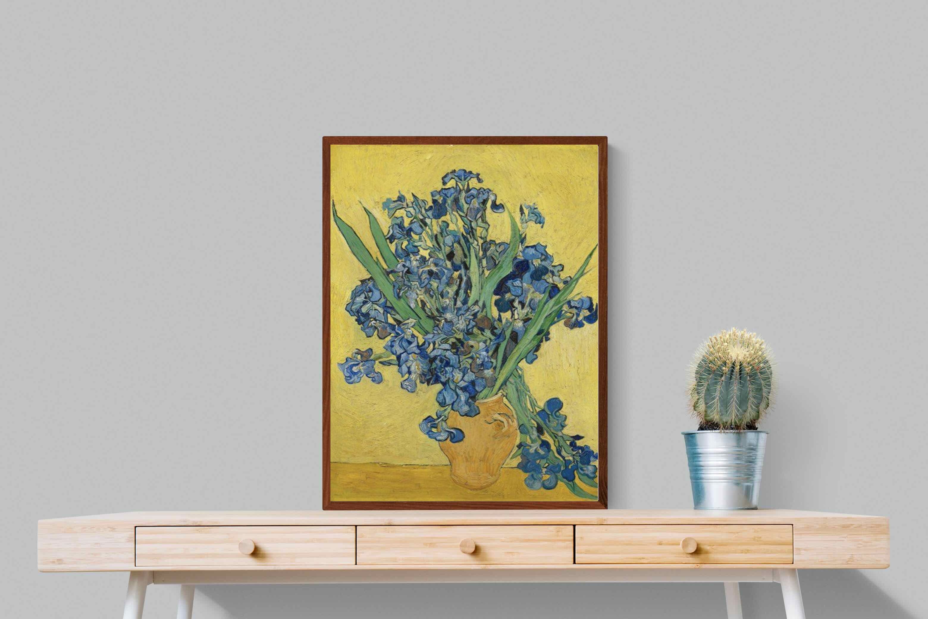 Pixalot Van Gogh Irises in Vase