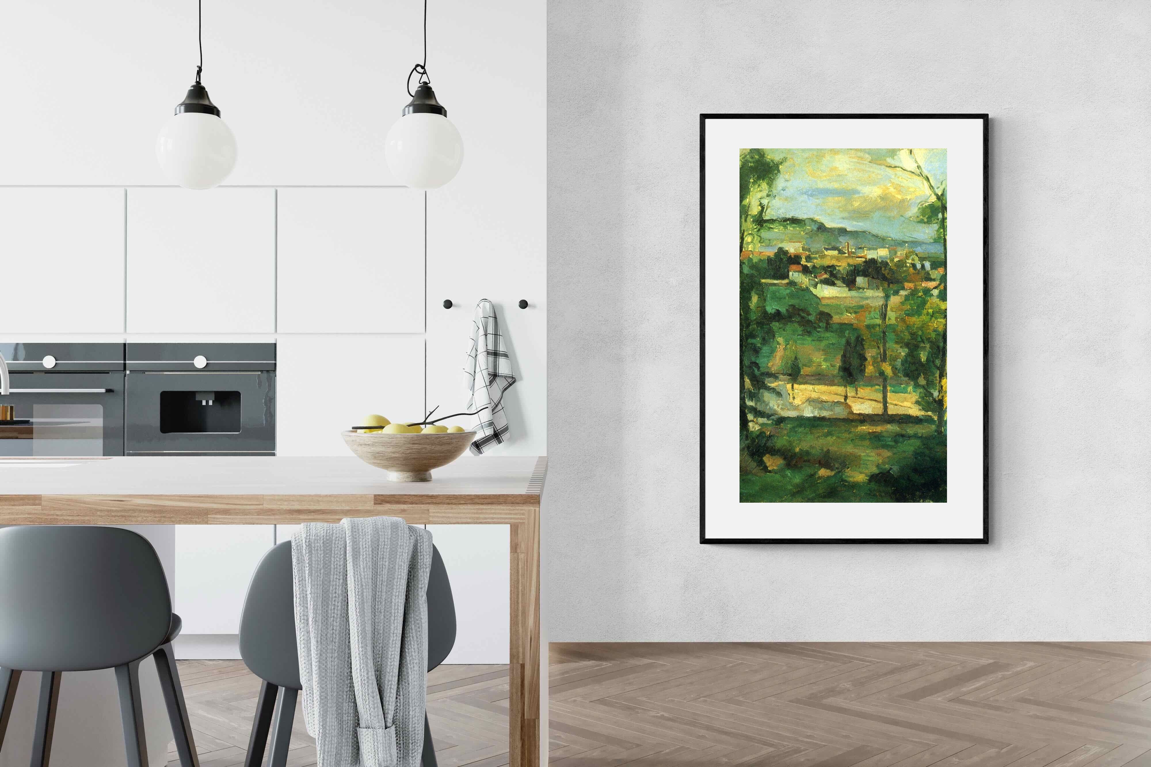 Pixalot Village Behind Trees