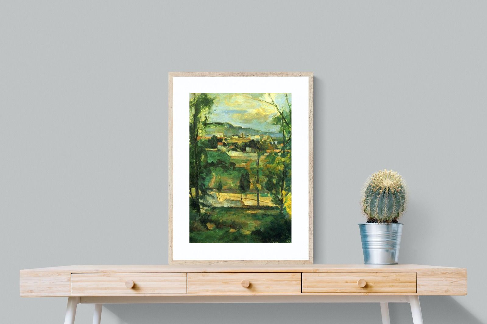 Pixalot Village Behind Trees