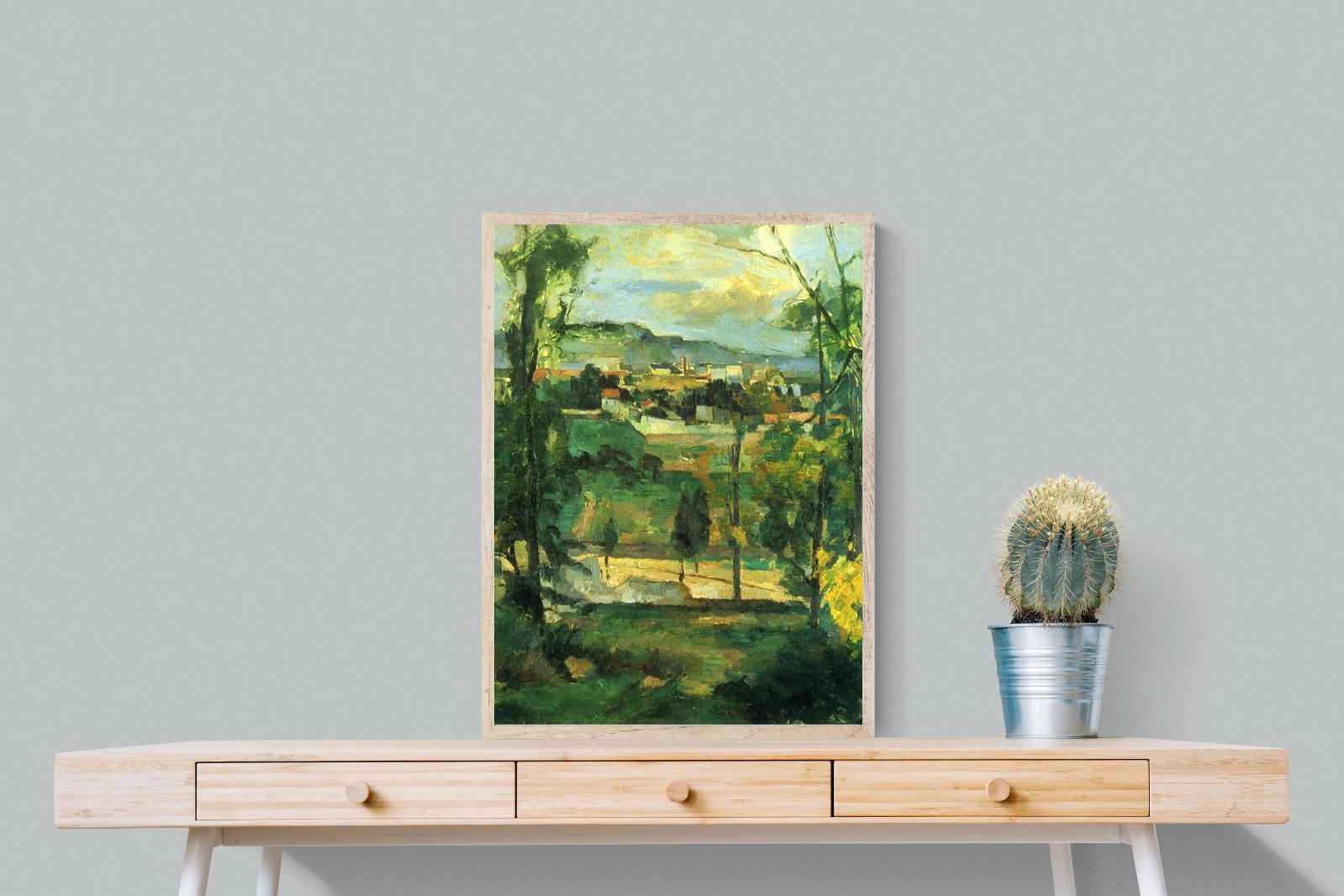 Pixalot Village Behind Trees