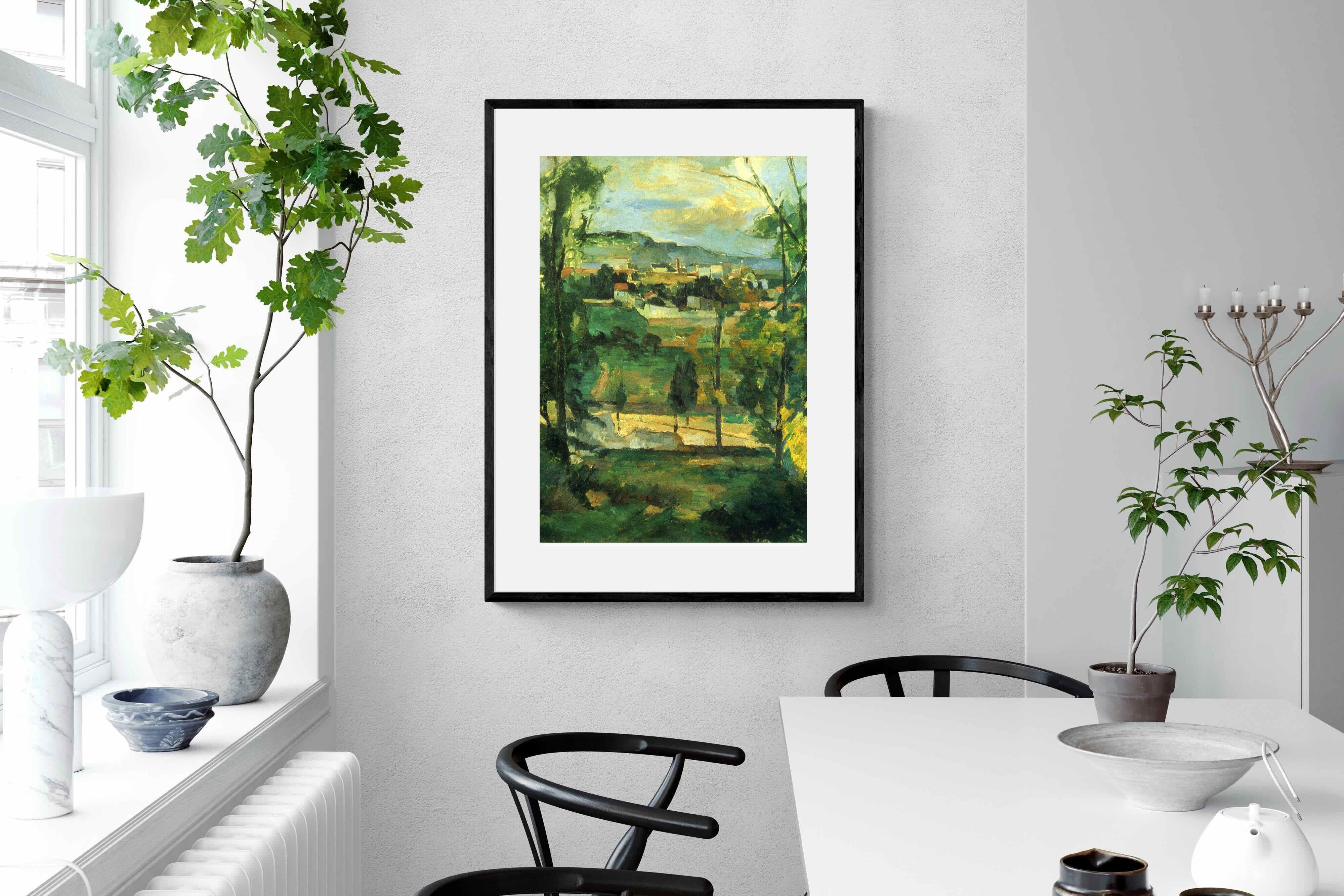 Pixalot Village Behind Trees