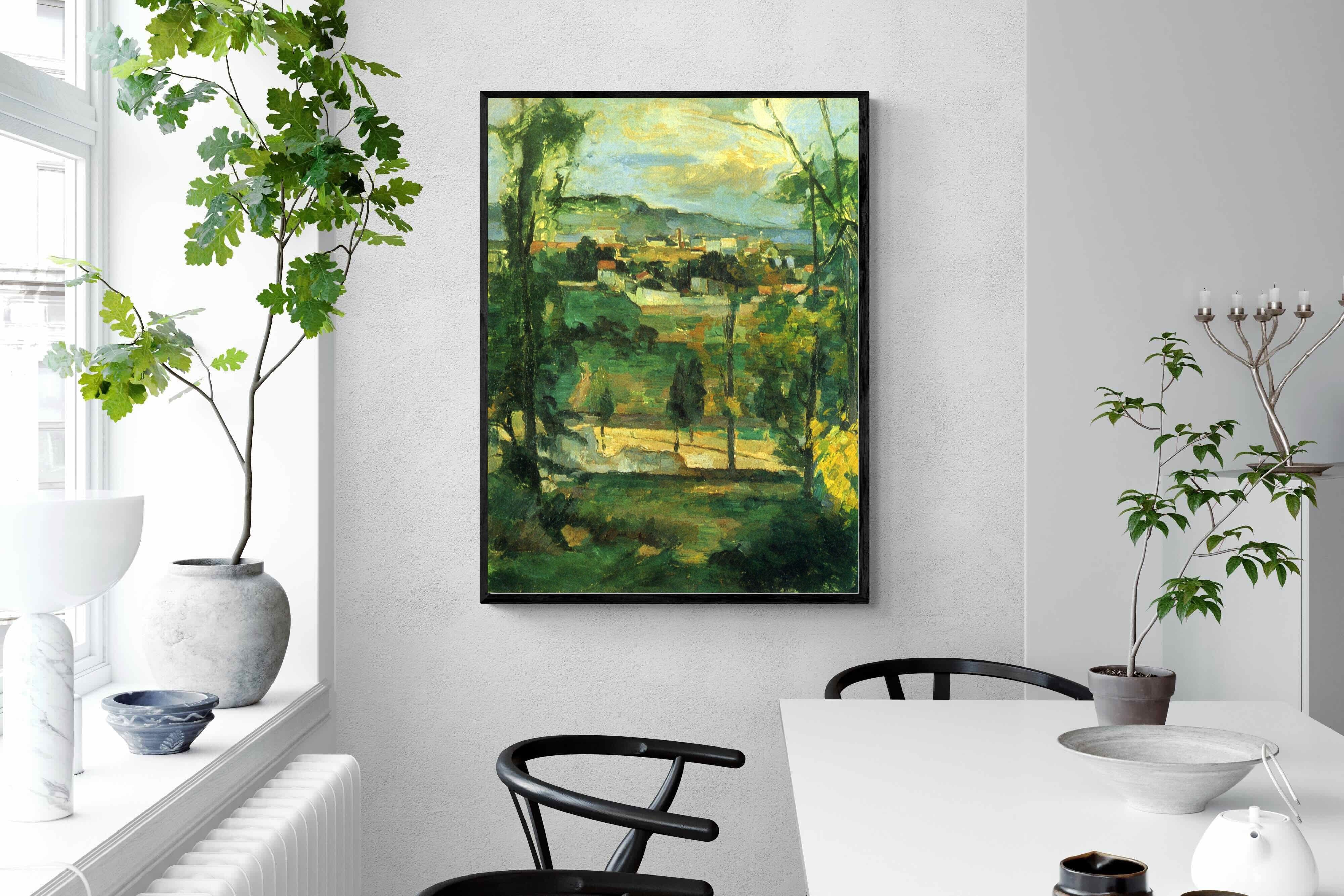 Pixalot Village Behind Trees