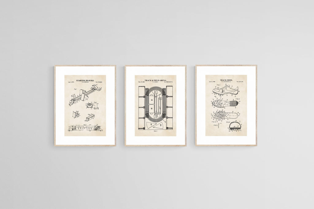Vintage Athletics Diagrams