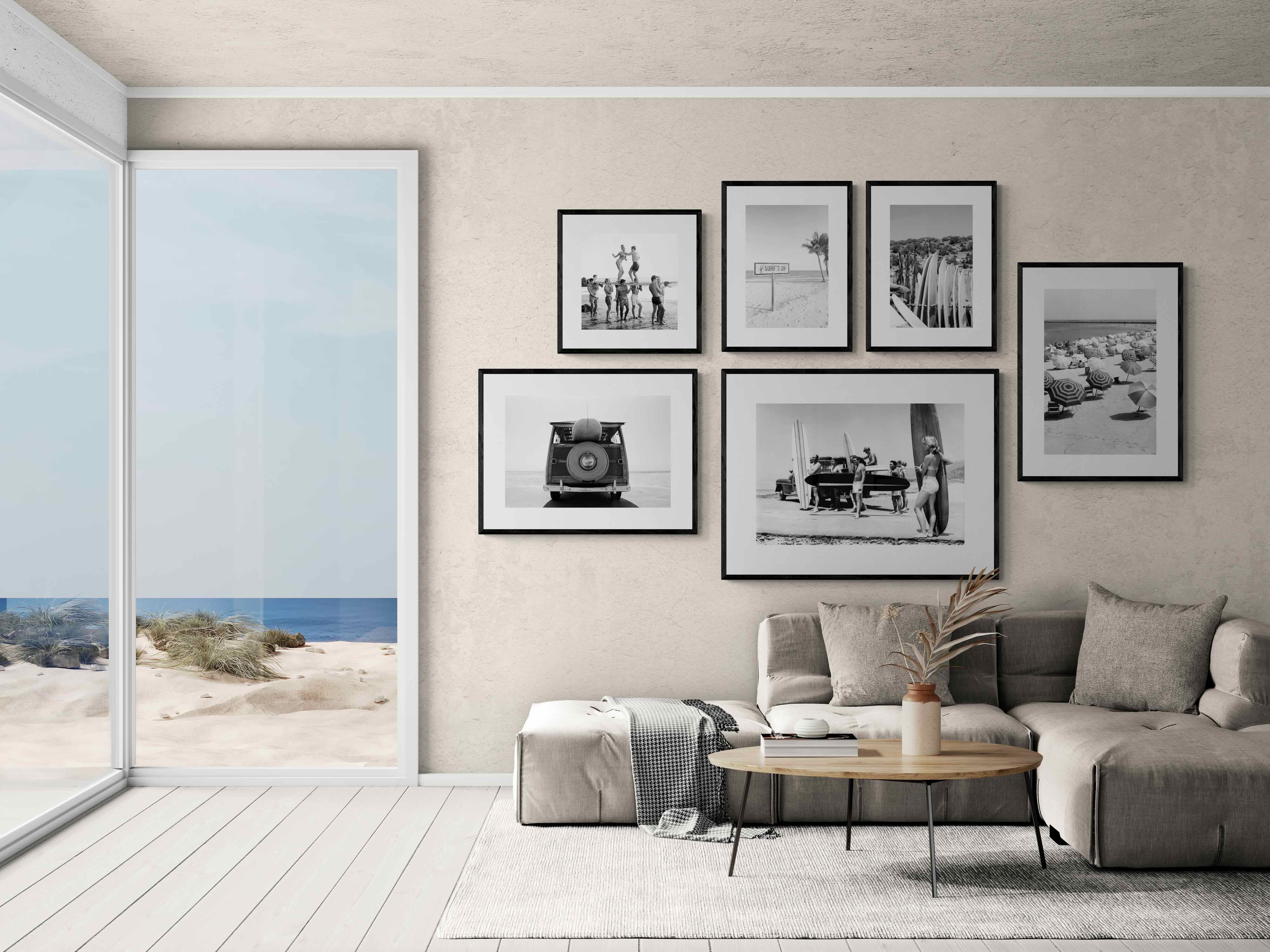 Vintage Surf Gallery Wall Set
