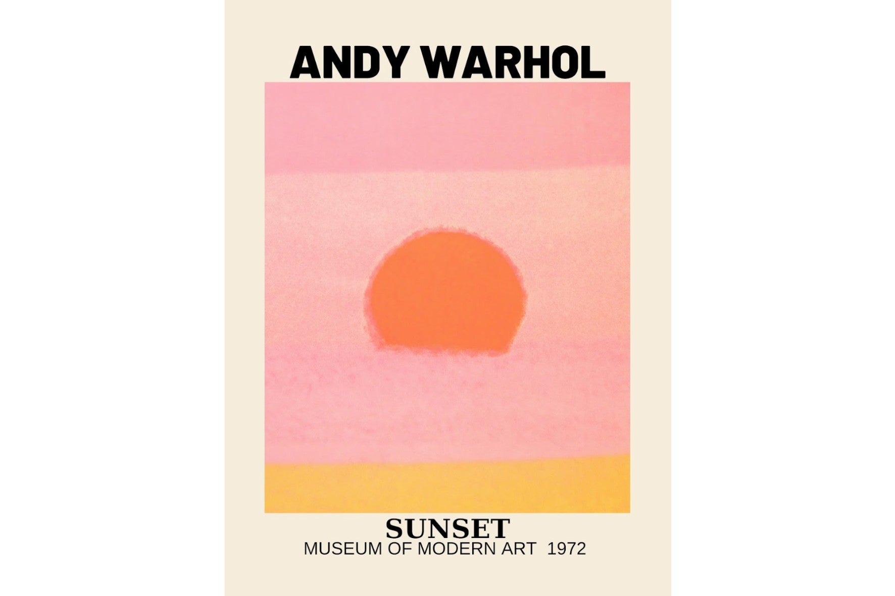 Warhol Exhibition Poster