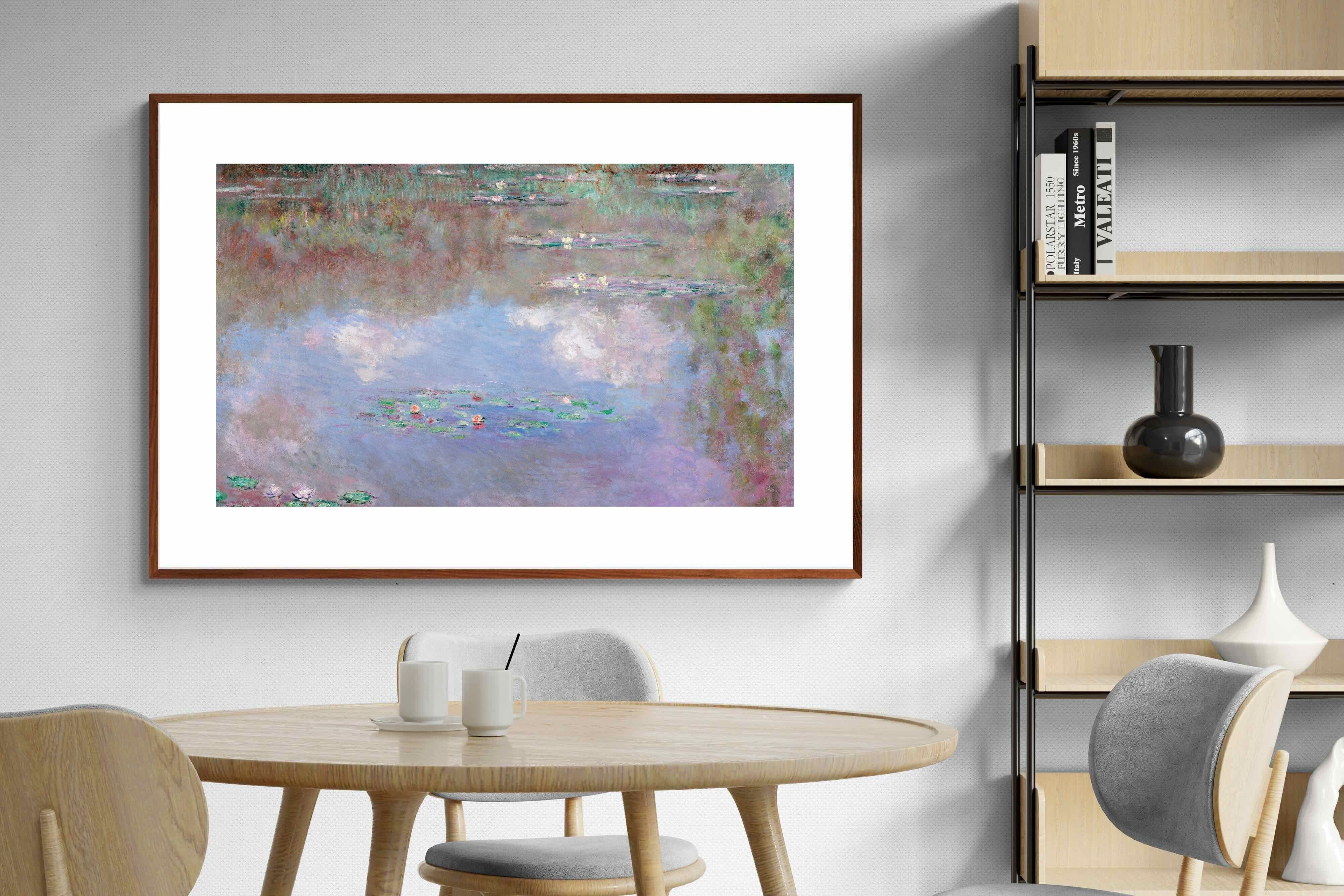 Pixalot Water Lily Pond with Clouds