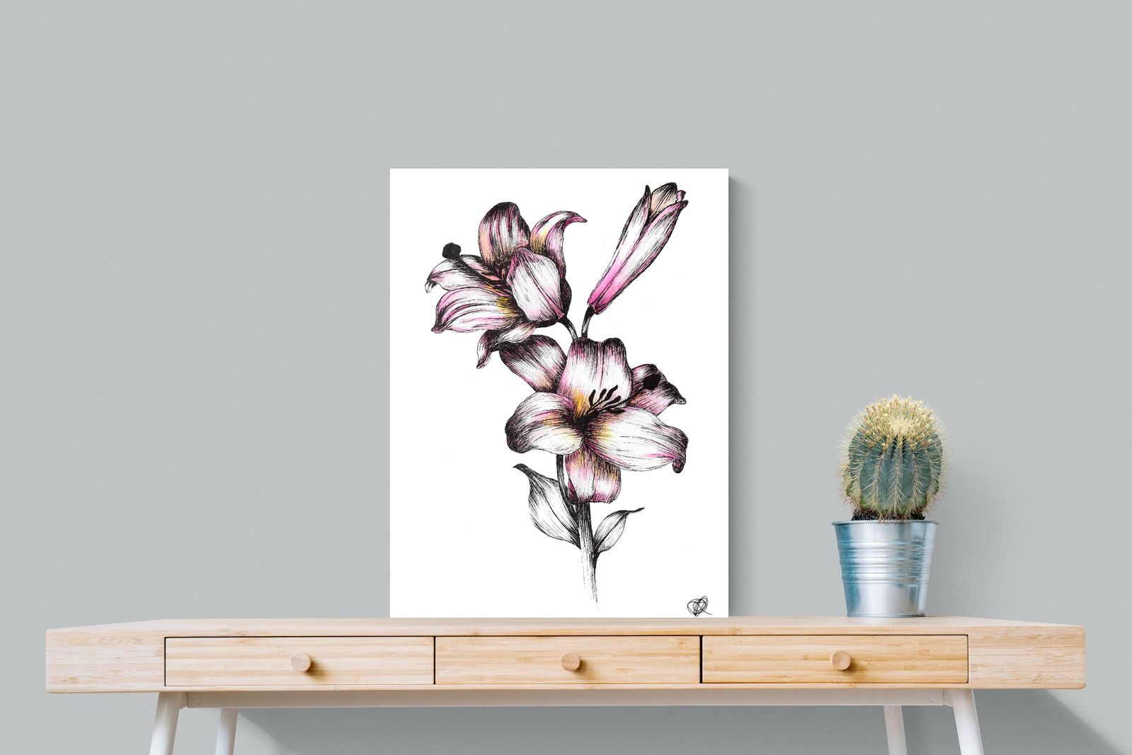 Pixalot Watercolour Lilies