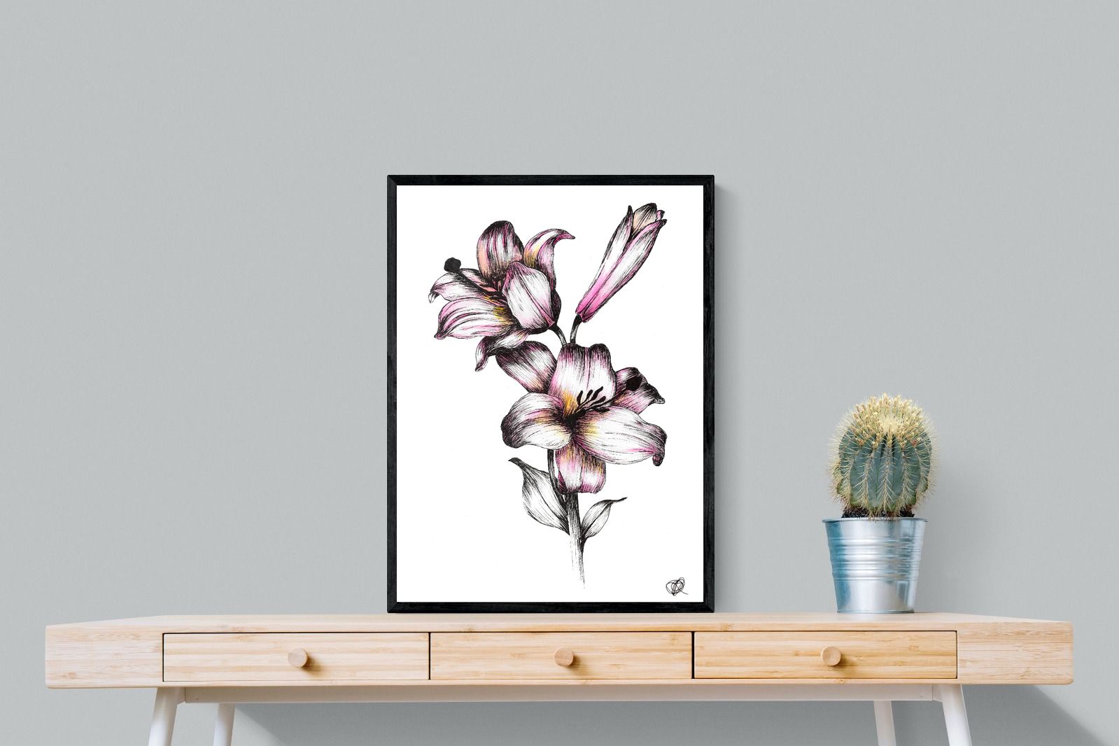 Pixalot Watercolour Lilies