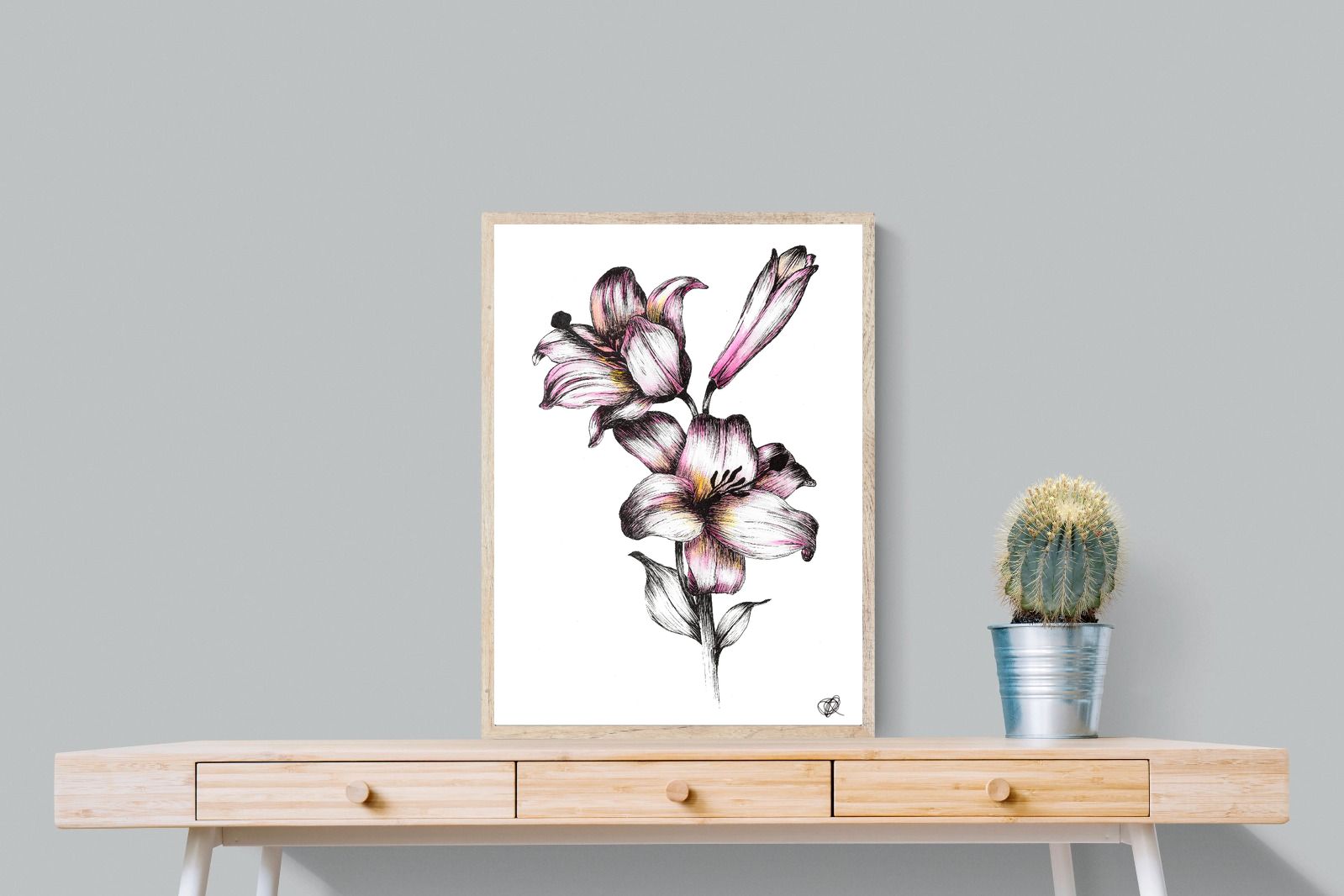 Pixalot Watercolour Lilies