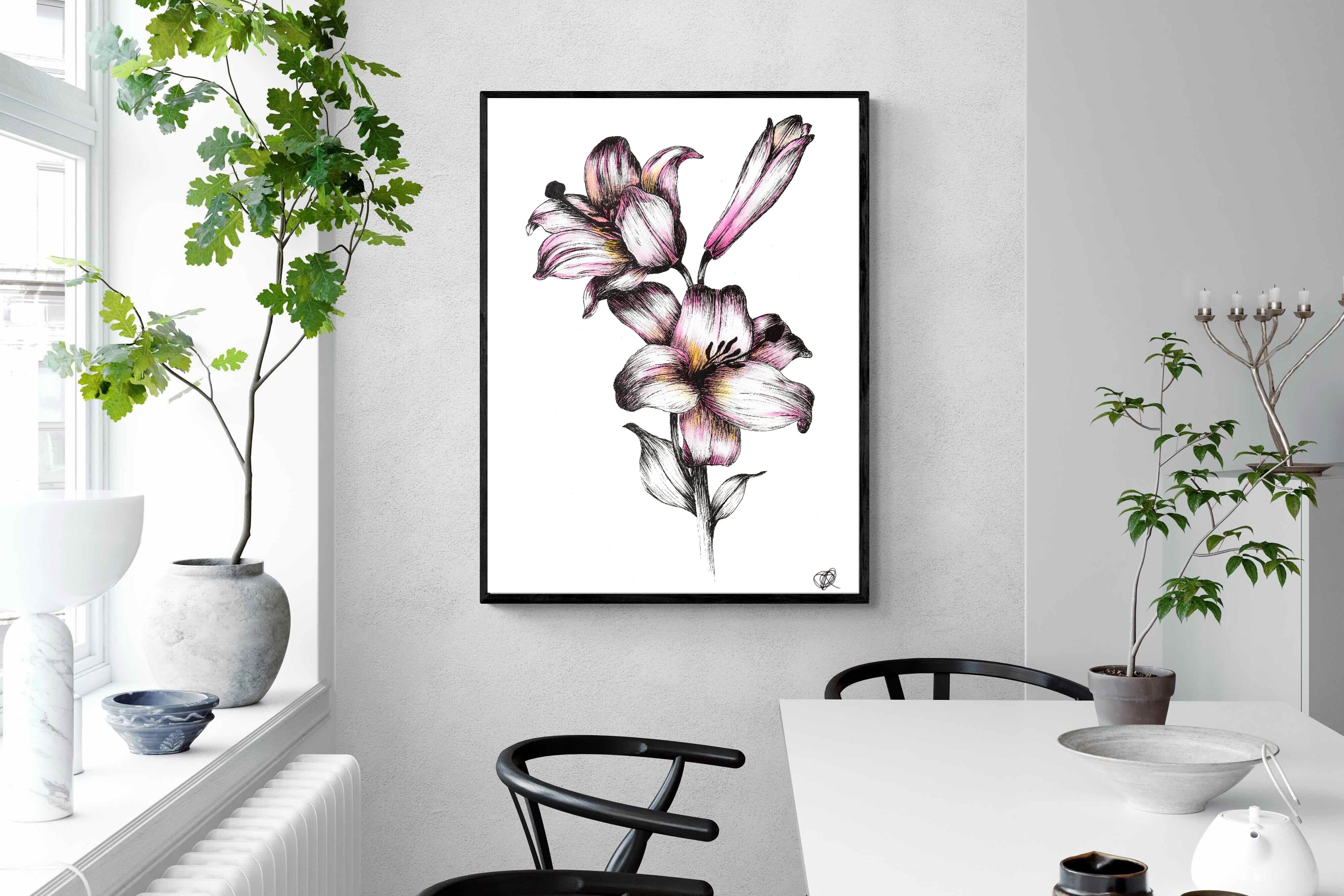 Pixalot Watercolour Lilies