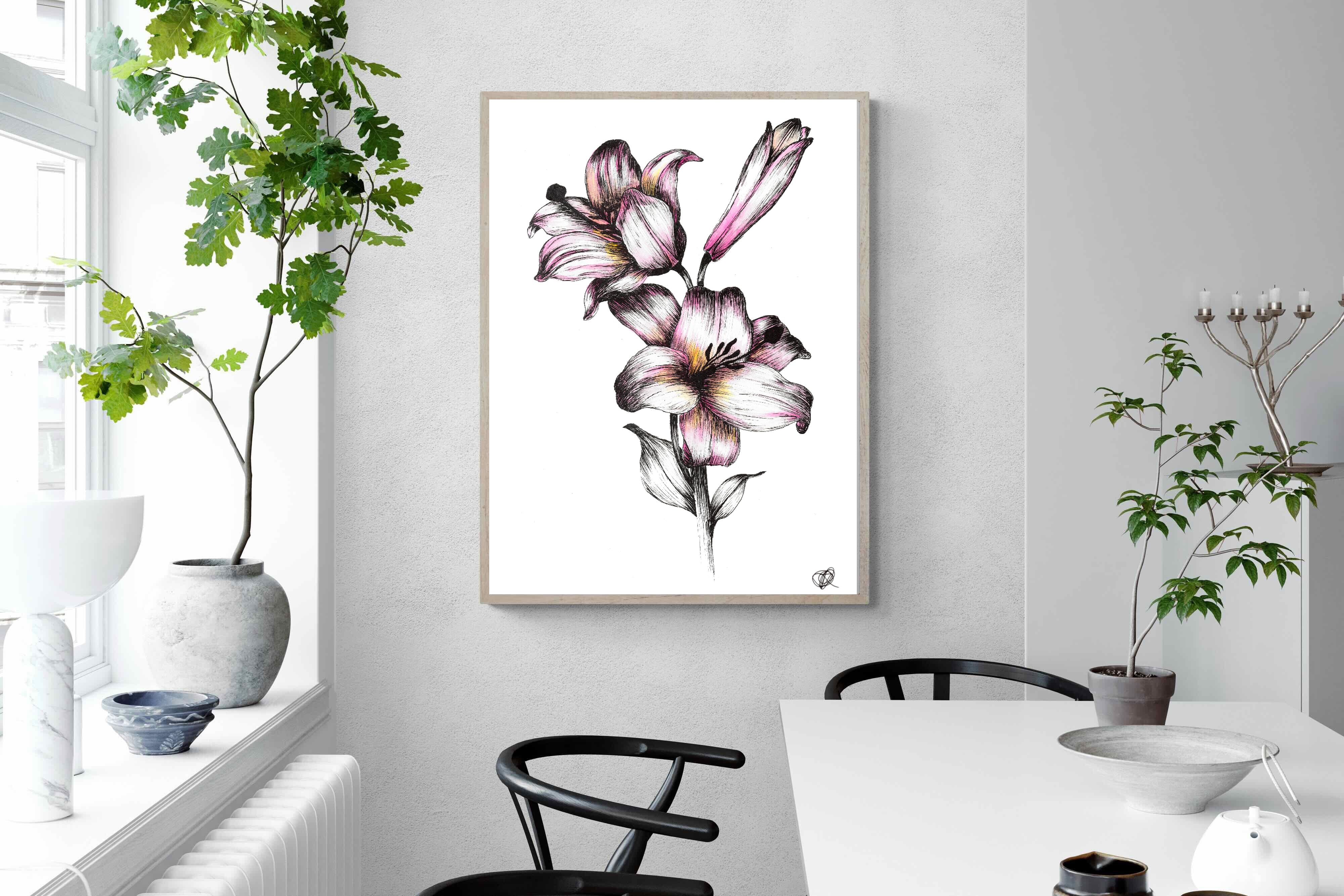 Pixalot Watercolour Lilies