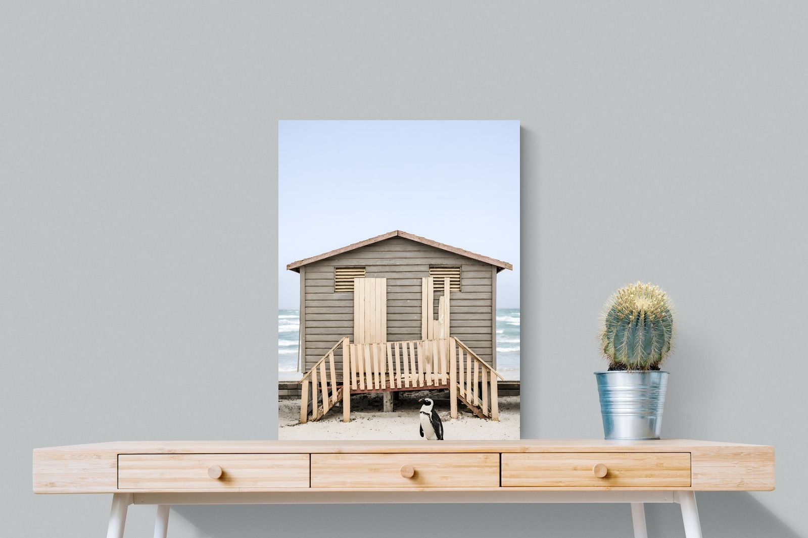 Pixalot Weathered Beach Hut