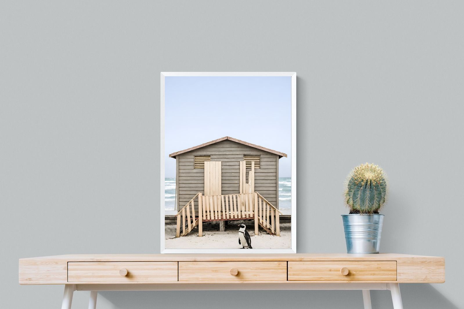 Pixalot Weathered Beach Hut