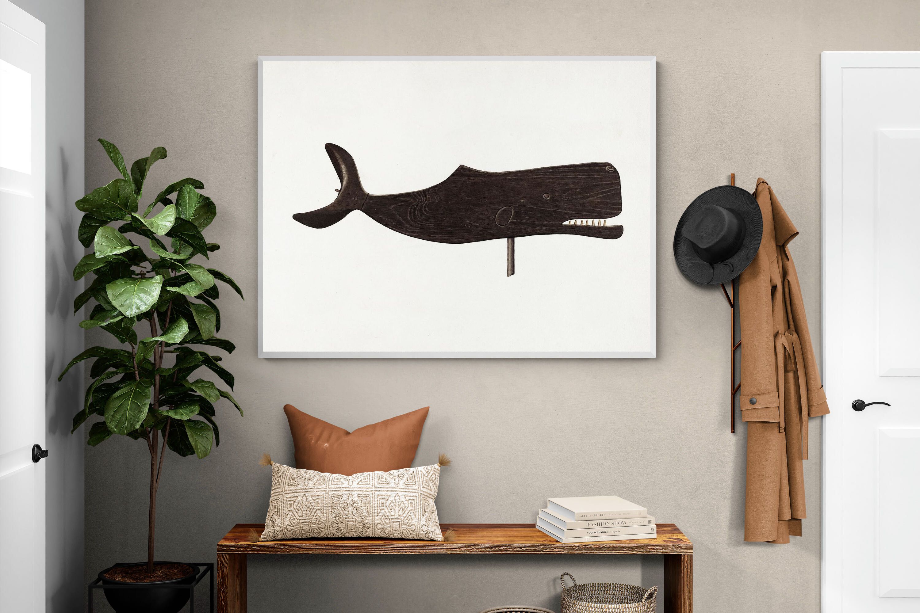 Pixalot Whale Weather Vane