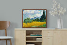 Pixalot Wheat Field with Cypresses