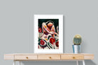 Pixalot Woman Among Red Flowers