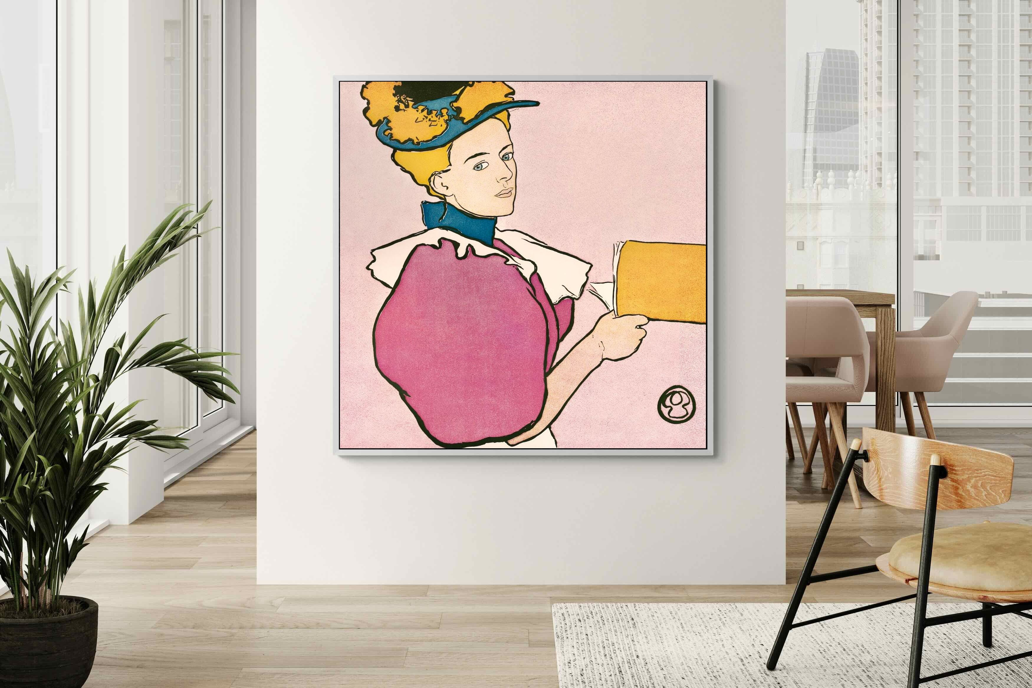Pixalot Woman Holding Book