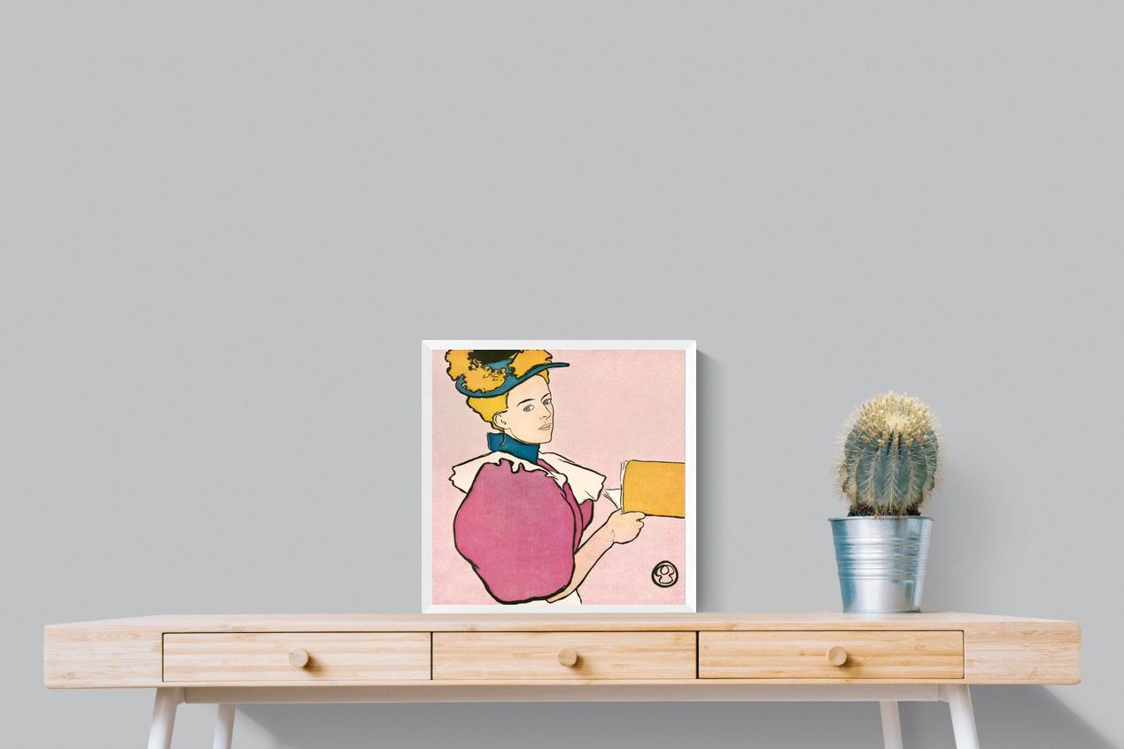 Pixalot Woman Holding Book