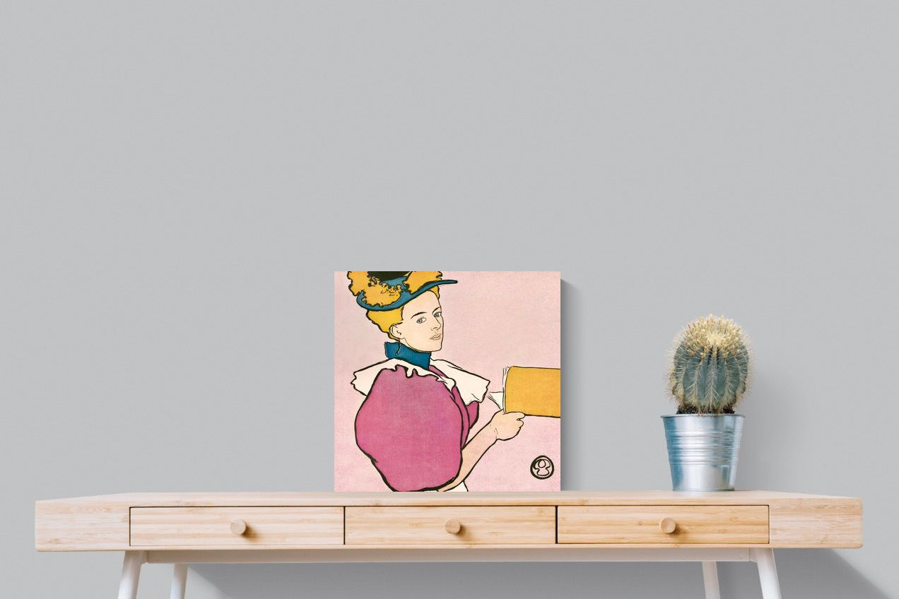 Pixalot Woman Holding Book