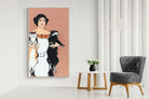 Pixalot Woman Holding Cats