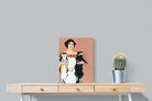 Pixalot Woman Holding Cats