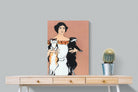 Pixalot Woman Holding Cats