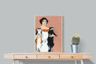 Pixalot Woman Holding Cats