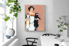 Pixalot Woman Holding Cats