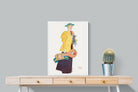 Pixalot Woman Holding Dog