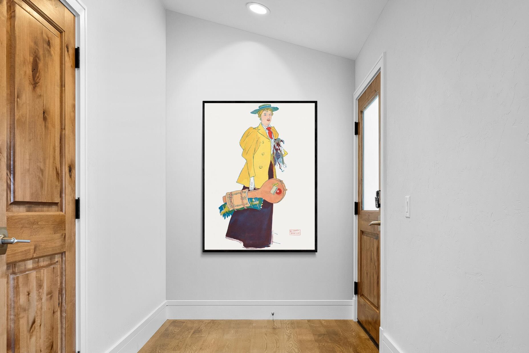 Pixalot Woman Holding Dog