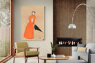 Pixalot Woman Holding Umbrella