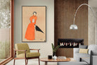 Pixalot Woman Holding Umbrella