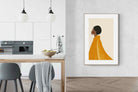 Pixalot Woman In Yellow Cape
