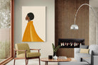 Pixalot Woman In Yellow Cape